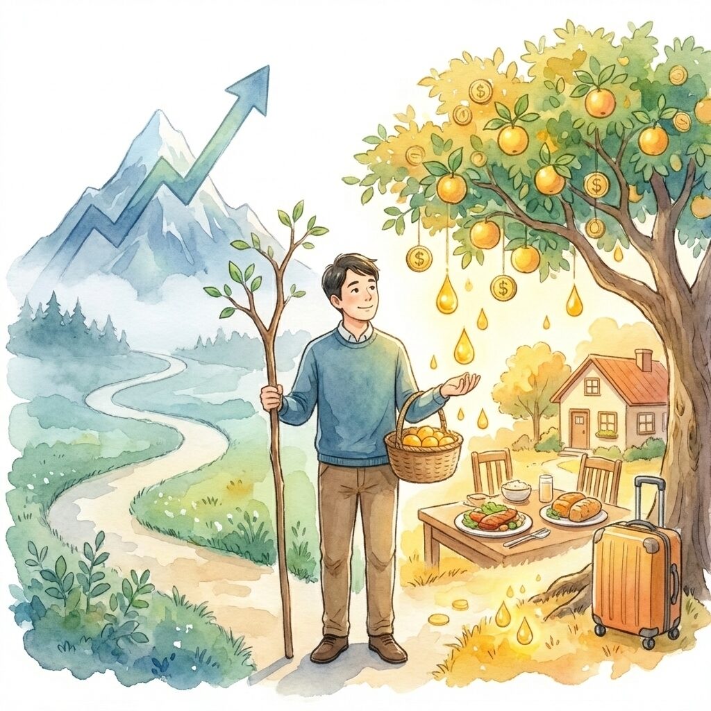 インデックス投資の出口戦略が決まらない？高配当株との二刀流で「今」を豊かにする方法